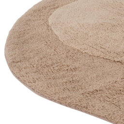 Beliani Kids Rug Iringal  Beige 120 Cm Cotton - thumbnail 4