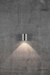 Nordlux Canto Outdoor Stainless Steel Wall Light Weatherproof Silver,mains Led - thumbnail 8
