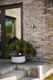 Nordlux Canto Outdoor Stainless Steel Wall Light Weatherproof Silver,mains Led - thumbnail 5