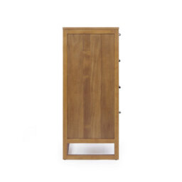 Teamson Home Hatteras Chest Of Drawers 4 Drawer Bedroom Dresser, Natural - thumbnail 7