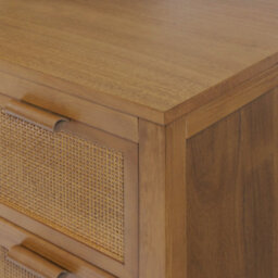 Teamson Home Hatteras Chest Of Drawers 4 Drawer Bedroom Dresser, Natural - thumbnail 9
