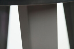 Lamboro Tolix Round Bar Table With Grey Dark-Wood Top & Steel Legs - 104Cm Height - thumbnail 3