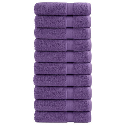 Berkfield Premium Bath Towels Solund 10 Pcs 100X150 Cm 600 Gsm - image 1