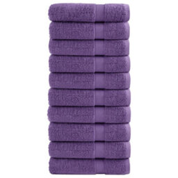 Berkfield Premium Bath Towels Solund 10 Pcs 100X150 Cm 600 Gsm - thumbnail 1
