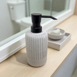 Showerdrape Alexandria Stone 4 Piece Bathroom Accessory Set - thumbnail 4