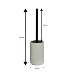 Showerdrape Alexandria Stone 4 Piece Bathroom Accessory Set - thumbnail 3