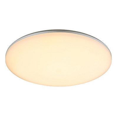 Luminosa Lighting Luminosa Dori Outdoor Flush Silver Colored Ip54 Led 3000K - image 1