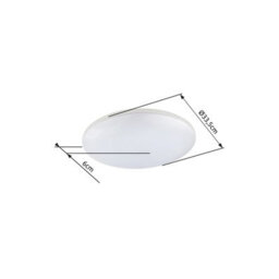Luminosa Lighting Luminosa Dori Outdoor Flush Silver Colored Ip54 Led 3000K - thumbnail 4