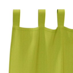 Berkfield Curtains With Curtains 2 Pcs Apple Green Polyester - thumbnail 4