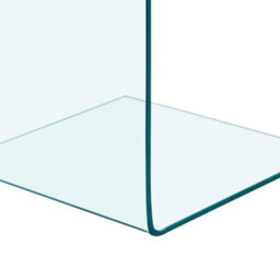 Berkfield Modern Side Table 40X40X60 Cm Tempered Glass - thumbnail 7