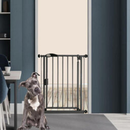 Bettacare Auto Close Pet Gate, 103.8Cm - 110.8Cm, Slate Grey, Pressure Fit Stair Gate For Dog & Puppy - thumbnail 2