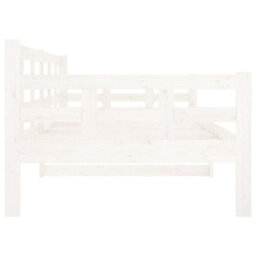 Berkfield Day Bed White Solid Wood Pine 90X200 Cm - thumbnail 9