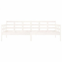 Berkfield Day Bed White Solid Wood Pine 90X200 Cm - thumbnail 8