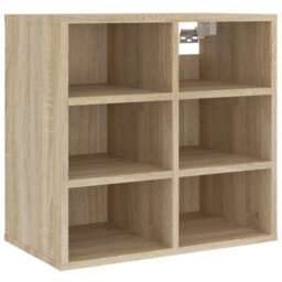 Berkfield Shoe Cabinets 2 Pcs Sonoma Oak 52.5X30X50 Cm - thumbnail 5