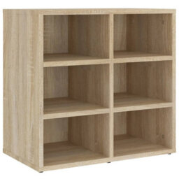 Berkfield Shoe Cabinets 2 Pcs Sonoma Oak 52.5X30X50 Cm - thumbnail 4