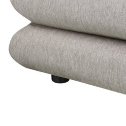 Beliani Bed Faux Linen Lavardens 160 X 200 Cm (Eu King Size) Taupe - thumbnail 7
