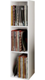 Vcm Cd / Dvd Media Shelf Platto White H. 107 X W. 34 X D. 30 Cm