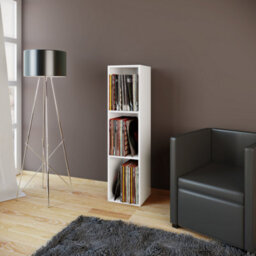 Vcm Cd / Dvd Media Shelf Platto White H. 107 X W. 34 X D. 30 Cm - thumbnail 4