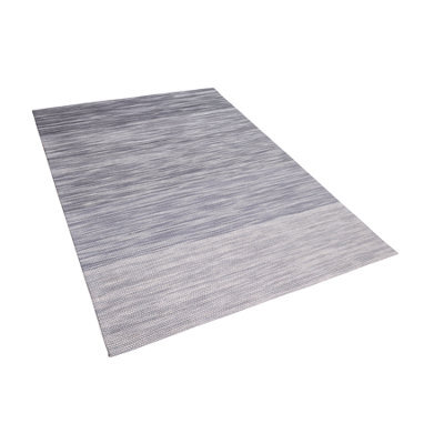 Beliani Rug Kapakli Grey 140 X 200 Cm Wool - image 1