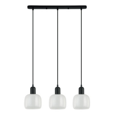 Luminosa Lighting Luminosa Lamezia Modern 3 Light Bar Pendant Ceiling Light, E27 - image 1