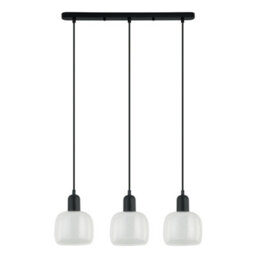Luminosa Lighting Luminosa Lamezia Modern 3 Light Bar Pendant Ceiling Light, E27 - thumbnail 1