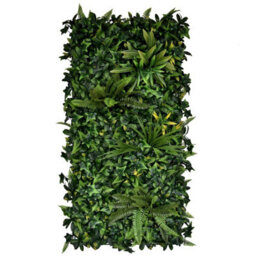 True Products Premium Artificial Green Plant Living Wall Panel 50Cm X 100Cm - Green Dream - thumbnail 1