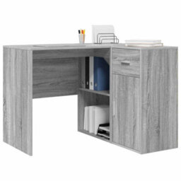 Walplus Corner Desk Grey Sonoma 102 X 50 X 75 Cm Engineered Wood - thumbnail 3