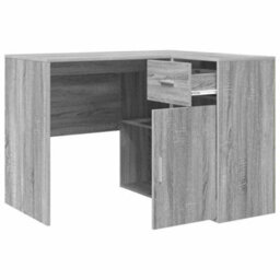 Walplus Corner Desk Grey Sonoma 102 X 50 X 75 Cm Engineered Wood - thumbnail 7
