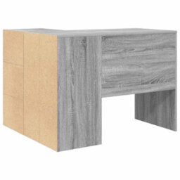 Walplus Corner Desk Grey Sonoma 102 X 50 X 75 Cm Engineered Wood - thumbnail 9