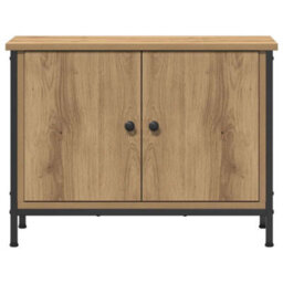 Berkfield Modern Tv Stand Artisan Oak Particle Board 60 X 35 X 45 Cm Tv Stand - thumbnail 6