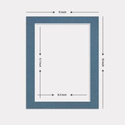 Ak Frames 14X11 Pompadour Picture Mounts To Fit A4 Aperture Size - Mount Board Only (No Frame Included) - thumbnail 3