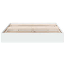Berkfield Bed Frame With Drawers Without Mattress White 180X200 Cm Super King - thumbnail 4