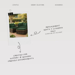 Kosi Atelier Replacement Rattan  Cushions Will Fit Keter Alibert California Garden Patio - 5 Seats And 5 Cushions - thumbnail 3