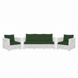 Kosi Atelier Replacement Rattan  Cushions Will Fit Keter Alibert California Garden Patio - 5 Seats And 5 Cushions - thumbnail 1