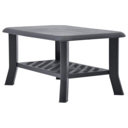 Berkfield Durable Coffee Table Anthracite 90X60X46 Cm Plastic - thumbnail 1