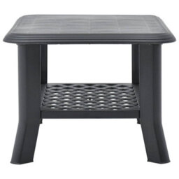 Berkfield Durable Coffee Table Anthracite 90X60X46 Cm Plastic - thumbnail 4