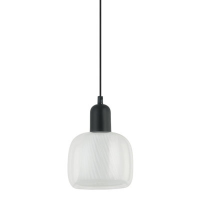 Luminosa Lighting Luminosa Lamezia Modern 1 Light Dome Pendant Ceiling Light, E27 - image 1
