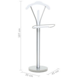 Walplus Durable Suit Stand 45X35X107 Cm White - thumbnail 8