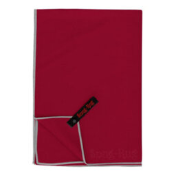 Snug Rug Microfibre Beach Towel Super Absorbent Quick Drying Lightweight Large 80 X 160Cm - Jester Red