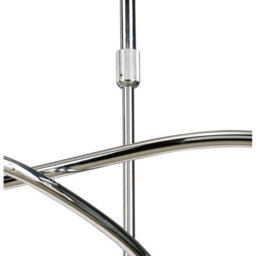 Luminosa Lighting Luminosa Amel Telescopic Convertible To Semi Flush 6 Light L1/sgu10, Polished Chrome - thumbnail 5