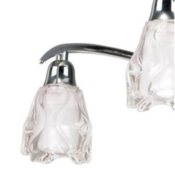Luminosa Lighting Luminosa Amel Telescopic Convertible To Semi Flush 6 Light L1/sgu10, Polished Chrome - thumbnail 6