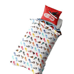 K Collection Sneaker City Reversible Duvet Set Multicoloured (Double) - thumbnail 2