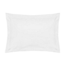 Belledorm Euro Conti Pillowcase White (80Cm X 80Cm) - thumbnail 2