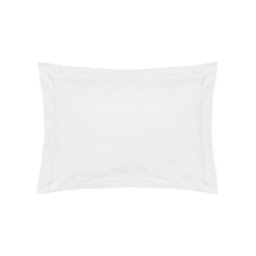 Belledorm Euro Conti Pillowcase White (80Cm X 80Cm) - thumbnail 1