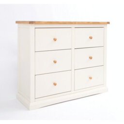 Cabinet Bits Castelli 6 Drawer Chest Of Drawers Wood Knob - thumbnail 2