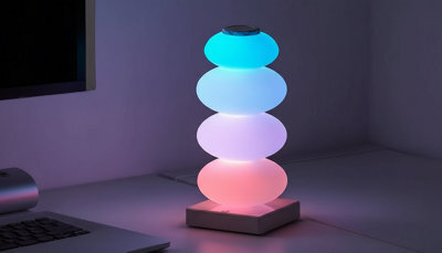 16 Color Rgb Led Table Lamp Diy Adjustable Mood Light For Home And Commercial Spaces - image 1