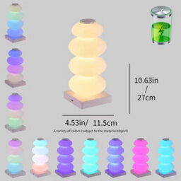 16 Color Rgb Led Table Lamp Diy Adjustable Mood Light For Home And Commercial Spaces - thumbnail 2