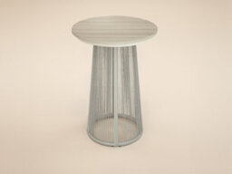Solace+Co Hana Round Bar Table & Lita Chairs Garden Set White - thumbnail 5