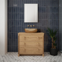 FNX Bathrooms Hera 500X700mm Tunable Led Bathroom Mirror - Shaver Socket, Demister & Dimmable, Ip44 Rated - thumbnail 1