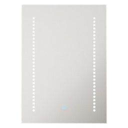 FNX Bathrooms Hera 500X700mm Tunable Led Bathroom Mirror - Shaver Socket, Demister & Dimmable, Ip44 Rated - thumbnail 2